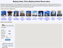 Tablet Screenshot of beijing-hotel.cn